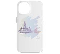 Bali Sketch: Artistic Tribute to the Island of Gods Case for iPhone 14