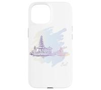 Bali Sketch: Artistic Tribute to the Island of Gods Case for iPhone 15