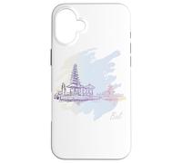 Bali Sketch: Artistic Tribute to the Island of Gods Case for iPhone 16 Plus