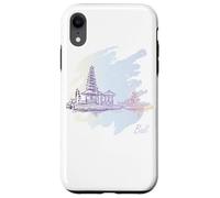 Bali Sketch: Artistic Tribute to the Island of Gods Case for iPhone XR