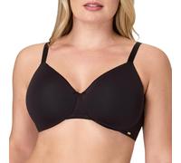 Bali T-Shirt, Cotton Collection Underwire Bra for Women, Full Coverage, Moisture-Wicking, Black, 38DD