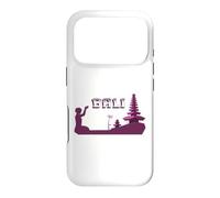 Bali Temple Palms Indonesia Hindu Java Gift Ubud Souvenir Case for iPhone 17 Pro