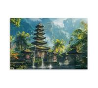 Bali Temple Posters Canvas Poster for Home Decor Gift