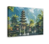 Bali Temple Posters Canvas Poster for Home Decor Gift