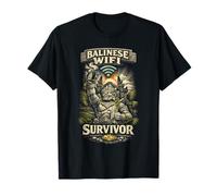 Bali Traveling Balinese WiFi Survivor T-Shirt