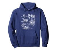 Bali Tropical Beach Vibes Vacation Lovers Pullover Hoodie