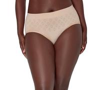 Bali Women's Beautifully Confident Seamless Period Underwear Brief, Light Leaks Protection, Almond, L