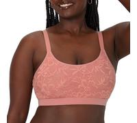 Bali Women's Breathe, Cotton Modal Wireless Bra, Lightweight Breathable Pullover Bralette, Convertible Straps, 100 inches, Misted Rose, 3X-Large