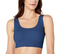 Bali Women's Comfort Revolution Easylite Wireless, Pullover Wirefree T-Shirt Bra Full Coverage, Navy, 3X-Large