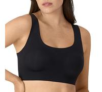 Bali Women's Comfort Revolution Easylite Wireless, Pullover Wirefree T-Shirt Bra Full Coverage, Opaque, Black, M