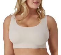 Bali Women's Comfort Revolution Easylite Wireless, Pullover Wirefree T-Shirt Bra Full Coverage, Opaque, Sandshell, L