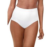 Bali Women's Comfort Revolution Seamless Firm Control Brief 2-Pack Shapewear, White Garment, XXL (Pack of 2)
