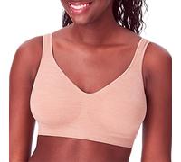 Bali Women's Comfort Revolution Non-Wired Bra, Sunbaked Beige Heather, M