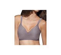 Bali Women's Comfort Revolution Wire Free Bra, Warm Steel Swivel, 38C