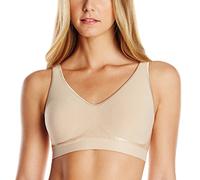 Bali Women's Comfort Revolution® Wirefree With Smart Sizes bras, Nude, XL UK