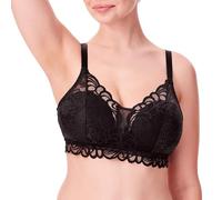 Bali Women's Desire All Over Lace Wirefree Bra, Black, L