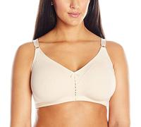 Bali Women's Double Support Cotton Stretch Wire-Free Bra, Soft Taupe, 36D