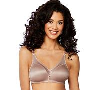 Bali Women's Double Support Wireless, ComfortSoft Full-Coverage Wirefree Bra, Df3820, Opaque, Evening Blush, 42D