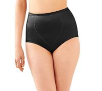 Bali Women's Firm Shapewear Pack, Shaping Brief with Tummy Control, 2-Pack, Black, XXL
