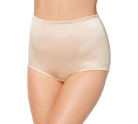 Bali Women's Shapewear Tummy Panel Brief Firm Control 2-Pack, Porcelain/Blushing Pink, XXXL (Pack of 2)