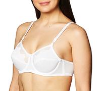 Bali Women's Flower Underwire Bra, White, 36D