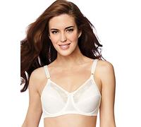Bali Women's Flower Underwire Bra, White, 38C