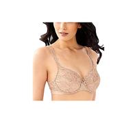 Bali Women's Lace Desire Non-Foam Underwire Bra Df6543, Opaque, Champagne Shimmer, 42C