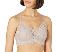 Bali Women's Lace Desire Wireless, Lacy Full-Coverage Wirefree, Convertible Bra, Opaque, Evening Blush, L