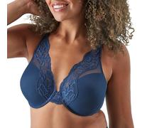 Bali Women's Lace Underwire, One Smooth U Comfort Stretch Full-Coverage Convertible Bra, in The Navy, 36D