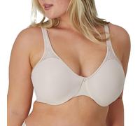 Bali Women's Minimizer, Passion for Comfort Full-Coverage Underwire Bra, Seamless Cups, Opaque, Sandshell, 34DD