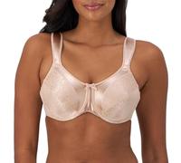 Bali Women's Minimizer, Satin Tracings Underwire, Bustline Slimmer, Full Coverage Bra, Rosewood, 42D