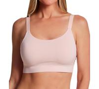 Bali Women's Modern Seamless, Pullover Wireless Bralette with Adjustable Straps, Sandshell, 3X-Large