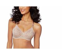 Bali Women's N Smooth Stretch Lace Underwire Bra Df3432, Rosewood, 38C