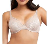 Bali Women's One Smooth U Lace Minimizer Bra, Underwire Bras, Full-Coverage Convertible Bra, Evening Blush, 40DD