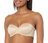Bali Women's One Smooth U Strapless, Ultimate Stay in Place, 7-Way Multiway Underwire Bra, Full Coverage, Taupe, 36D