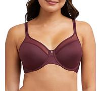 Bali womens One Smooth U Ultra Light Bra, Underwire T-shirt Bra (Retired Colors), Nightfire Red, 36D