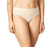 Bali Women's Passion for Comfort Hi-Cut Panty, Soft Taupe Lace, Medium