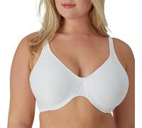 Bali Womens Passion for Comfort Minimizer Bra, Full-Coverage Underwire Bra, Seamless Cups, White, 36D