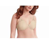 Bali Women's Minimizer, Passion for Comfort Full-Coverage Underwire Bra, Seamless Cups, Soft Taupe, 40F