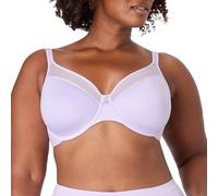 Bali Womens Seamless Underwire Bra, One Smooth U Smoothing Underwire Bras for Women, Convertible Straps, Ultra Light, Lilac Wash, 38C