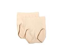 Bali Women's Shaping Ultra Control Shapewear Brief DFX204 2-Pack, Soft Taupe/Soft Taupe, Medium