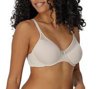Bali Women's Underwire, One Smooth U Ultra Light T-Shirt, Convertible Bra Full Coverage, Sandshell, 34D