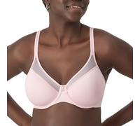 Bali Women's Underwire, One Smooth U Ultra Light T-Shirt, Convertible Bra Full Coverage, Sheer, Hush Pink, 40D