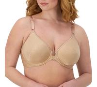Bali Women's Underwire Shaping, Comfort Revolution T-Shirt, Front-Close Bra, Opaque, Nude, 38B
