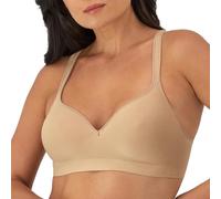Bali Women's Wireless Bra,Comfort Revolution Full Coverage Wirefree Bra,Moisture Wicking, Nude, 38B