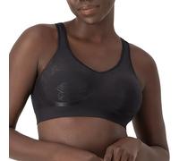 Bali Women's Wireless, Comfort Revolution Full-Coverage Wirefree Bra, Opaque, Black Tropic, M