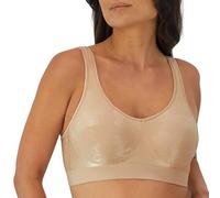 Bali Women's Wireless, Comfort Revolution Full-Coverage Wirefree Bra, Opaque, Almond Tropic, XL
