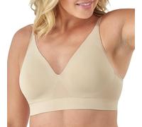 Bali Women's Wireless, Comfort Revolution Modern Seamless, Flex-to-fit Wirefree Bra, Taupe, M