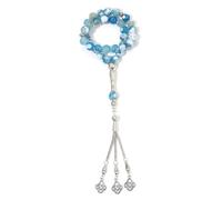 BALIBALI Handmade 10mm Anglican Prayer Beads, Agate, Agate