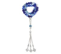 BALIBALI Handmade 10mm Anglican Prayer Beads, Agate, Agate